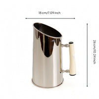 Beverage Bucket with Handles Double-Handled Champagne Bucket Decorative Tub with Handles for Dinner Parties