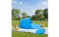 Spring  Beach Tent Instant Beach Tent with Carrying Pouch Automatic Spring  for Kids, Young Child, Park, Backyard