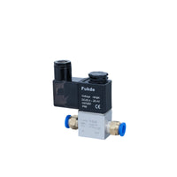 2V025-08 Valve Good Seal Pneumatic Valve with Threaded Ports Long-Lasting Reliable for Technicians, Equipment Builds