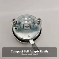 Retro Design Classic Cycle Bell Easy to Install Metal Cycling Bell Long-Lasting Chime for Children, Road Biking, City Commuting