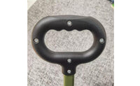 Folding Cart Handle Compatible Camping Wagon Trolley Handle with Oval Loop Grip   for Camping