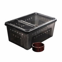 Reptile Breeding Box High Clearness Clear Arachnid Enclosure Easy to Hygienic Clear Reptile Box