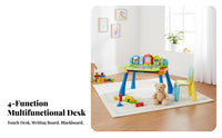 Multi-Functional Activity Desk Early Education Multi-Functional Activity Table Lights and Sounds Interactive Learning Table for Young Children, Kids