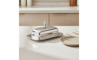 Butter Dish with Lid Covered Butter Dish with Cover Rust-Resistant