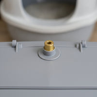 Smart Cat Toilet Flap Detachable Automatic Litter Box Waste Door Odor Control