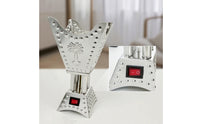Electric Incense Burner Metal Electric Incense Burner Electric Censer Decorative Desktop Censer Elegant for Home, Prayer Room