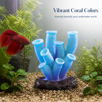 Miniature Artificial Coral Ornaments for Micro Landscape Aquarium Fish Tank Decoration