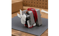 Grill Auger Equal Sided Base Drive Unit Mounting Base Auger Motor Cooling Fan