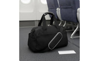 Adjustable Shoulder Strap Soft-Sided Rectangular Duffel Carry Handles Travel Duffel Bag Multiple Pockets Personal Luggage