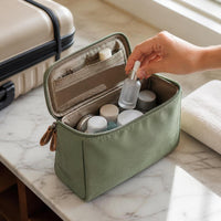 Portable Mini Cosmetic Bag for Travel - Lipstick Pouch, Simple & Exquisite Handbag Organizer