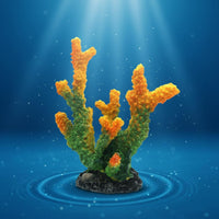 Resin Coral Decoration Fish Resin Coral Marine Decor Bright Color Marine Tank Ornament for Aquarium