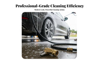 Cleans Hard-to-Reach Areas Pressure Washer Angle Adapter Long-Lasting Brass & Stainless Steel Pivoting Pressure Washer Coupler 180-Degree Rotation Quick Connect Angle Adapter Adjustable 7 Angles for Car Detailers