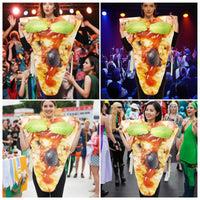 Pizza Slice Costume Unisex Pizza Costume Realistic Apparel for Adults, Stage Shows