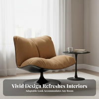 Italian Inspired rotating Armchair Modern Design Upholstered rotating Armchair Plush paddinging Accent Chair Ergonomic Shape for Interior Designers, Homeowners, Book Lovers, Living Room, Lounge Area, study corner, Home Office