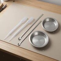 Mixing Dishes Metal Paint Mixing Set Easy to Combine Art Supply