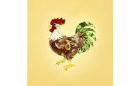 Cock Brooch Funny Chicken Cock Brooch Eye-Catching for Denim Jackets