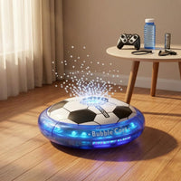 Bubble Soccer Car Translucent Circular Band Football Bubble Toy Car Kids Plaything Light and Sound 2.4G