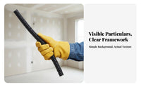 Surface Sander Vacuum Pipe Flexible Design Power Tool Accessory sturdyDuty Construction for DIYers, Professionals, Worklocation