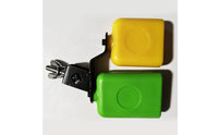 Sturdy Double Bell Cowbell Colorful Plastic Cowbell Easy to Hold for Beginners