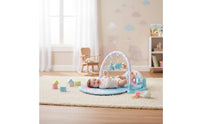 Kick and Play Piano Mat Movable Bed-in-Bed Play Toy Portable Crib Toy Fine Movement Skills Baby Piano Mat Hand-Eye Coordination