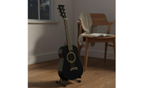 Solid Wood 25 Inch Guitar Easy to Play Toy Guitar Lightweight Portable for Beginners, Learning, Practice