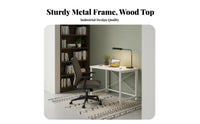 Foldable Folding Computer Desk With Wheels Mobile Computer Desk Easy Assembly Rolling Bedside Table Installation-without Cost for Students, Telecommuting Workers, Apartment Dwellers, Bedroom, Dorm Room, Small Areas