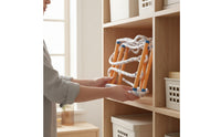 Lightweight Rope Ladder with Resin Rungs