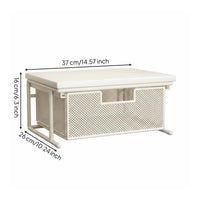 Printer Stand with Drawer Sturdy Desktop Printer Wooden Top Top Desktop Shelf for Study Room