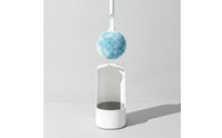 Toilet Brush with Holder Floor-Standing Toilet Brush Space-Saving Drain-dryFree for Bathroom