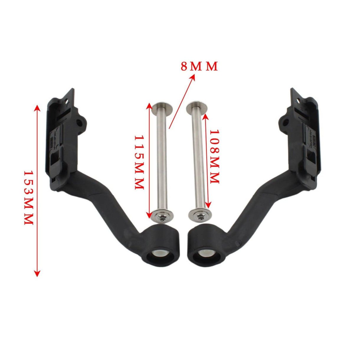 Adjustable Windscreen Lifting Support Long-Lasting Construction Windshield Adjuster Bracket