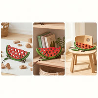 Wooden Lacing Board with Stick Montessori Wooden Threading Toy Fine Motor Hand-Eye Coordination for Toddlers, Home, Travel