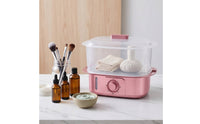 Towel Steamer Countertop Towel Warmer with Transparent Chamber Steam Sterilizer Compact Appliance Rapid Heating for Estheticians