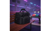 Bowling Bag with Shoe Compartment Padded Bowling Duffel Bag Adjustable for Training