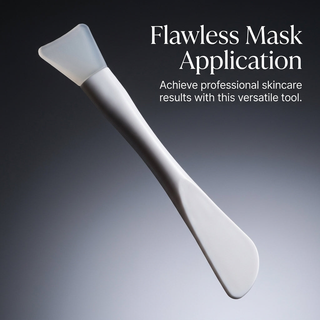 Facial Brush with for Skincare, Soft Bristles Face Treatment, Mud Clay Facemask
