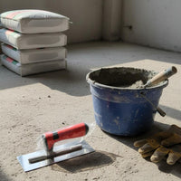 Stainless Steel Plastering Trowel Mirror Polished Notched Tiling Trowel Drywall Mud Ergonomic Handle for Tile Installation