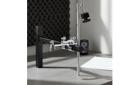 Cymbal Arm with Clamp Adjustable Angle Extension Cymbal Simple Installation to Install Drum Set Extension Mount for Stage, Studio