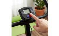 All-in-Single Monitoring Stationary Bike Computer Automatic Scan Function Stationary Bike Display Console Easy to Install Exercise Machine Heart Rate Monitor Sturdy Construction for Indoor Cycling