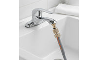 Washing Machine Hose Connector Easy Installation Washing Machine Hose Adapter Set Threaded Tap Converter Brass Construction