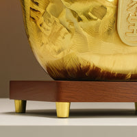 Ceramic Treasure Bowl Prosperity Ceramic Prosperity Bowl Fortunate Treasure Basin with Ingots for Entryway