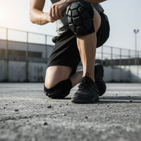 Padded Knee Pads with Foam Padding Encircling Knee Pads with Safeguarding Cap Comfortable Long-Lasting for Climbing
