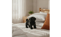 Pug Stuffed Animal Soft Stuffed Pug Stuffed Dog Cuddly Fuzzy for Children, Playroom, Bedroom