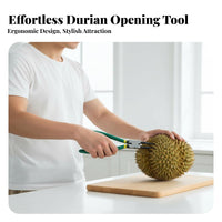 Durian Opener Tool Easy to Use Durian Shell Splitter Labor-Saving Fruit Ing Pliers for Home Cooks, Restaurant