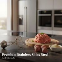 Meat Sphere Former Tongs Stainless Steel Meat Sphere Former Meat Sphere Er Tongs Easy Release Stainless Steel Meat Sphere Er