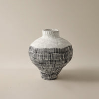 Ceramic Vase Decorative Sculptural Vase Artisanal for Interior Designers, Homeowners, Living Room, Entryway, Reception Area