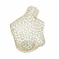 Iron Underwear Display Form Sturdy Wire Lingerie Mannequin Welded Wire Bust and Hips Display Stand for Clothing Shop Owners, Boutique