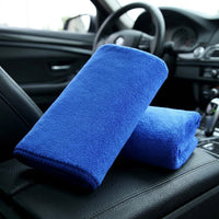 Extremely-Thick Microfibre Cloths for Car Cleaning, Anti-Shed Towel with Bound Edges, High Absorbency 30cm x 70cm Car Drying Towel, Microfiber Towel