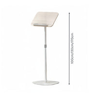 Floor Book Holder Stable Floor Book Stand with Base Handsfree for Students, Instrumentalists