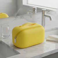 Large Capacity Silicone Makeup Bag Portable Waterproof Cosmetic Bag Stain-Resistant Beauty Storage