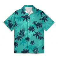 Casual Short-Sleeve Hawaiian Shirt Summer Hawaiian Shirt Breathable Top Comfortable for Beach