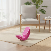 Curved Stretching Board with Textured Platform Lightweight Calf Stretching Board Long-Lasting Foot Rocker Non-Slip for Athletes, Home Workouts, Office